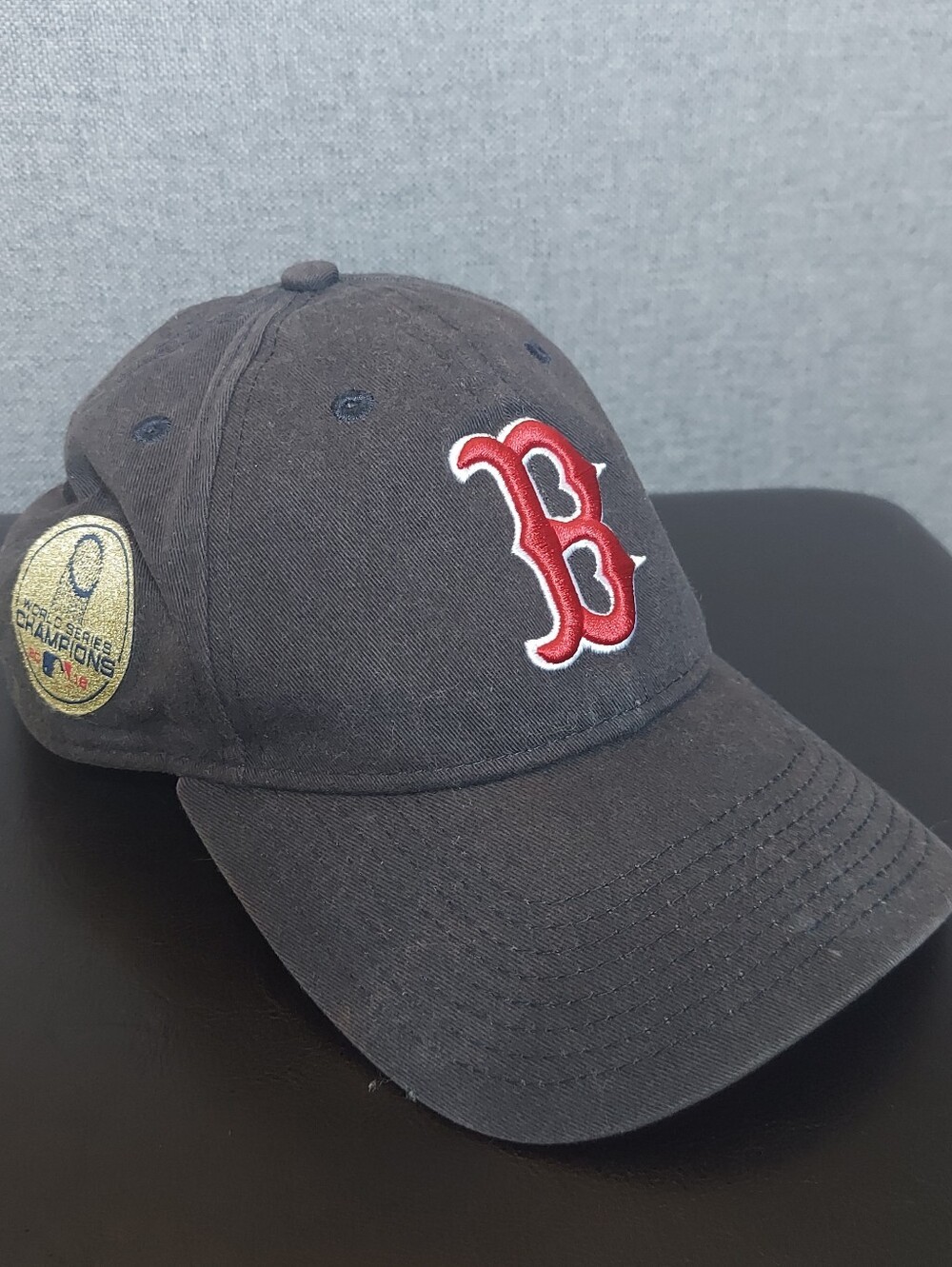 Boston Redsox 2018 World Champions Side Patch Baseball Hat